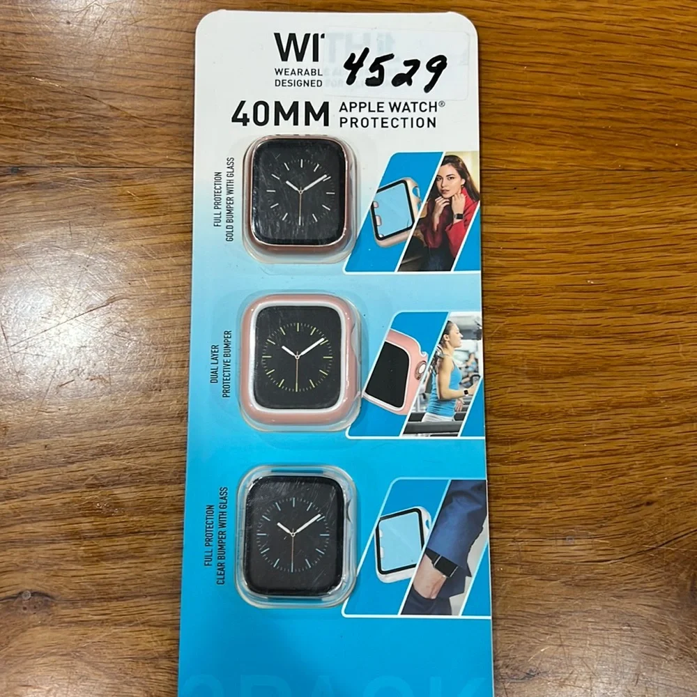 Apple Watch 40mm bumper with glass